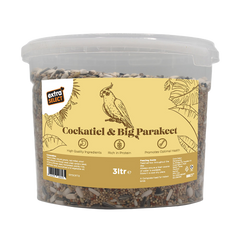 Cockatiel & Big Parakeet Bucket