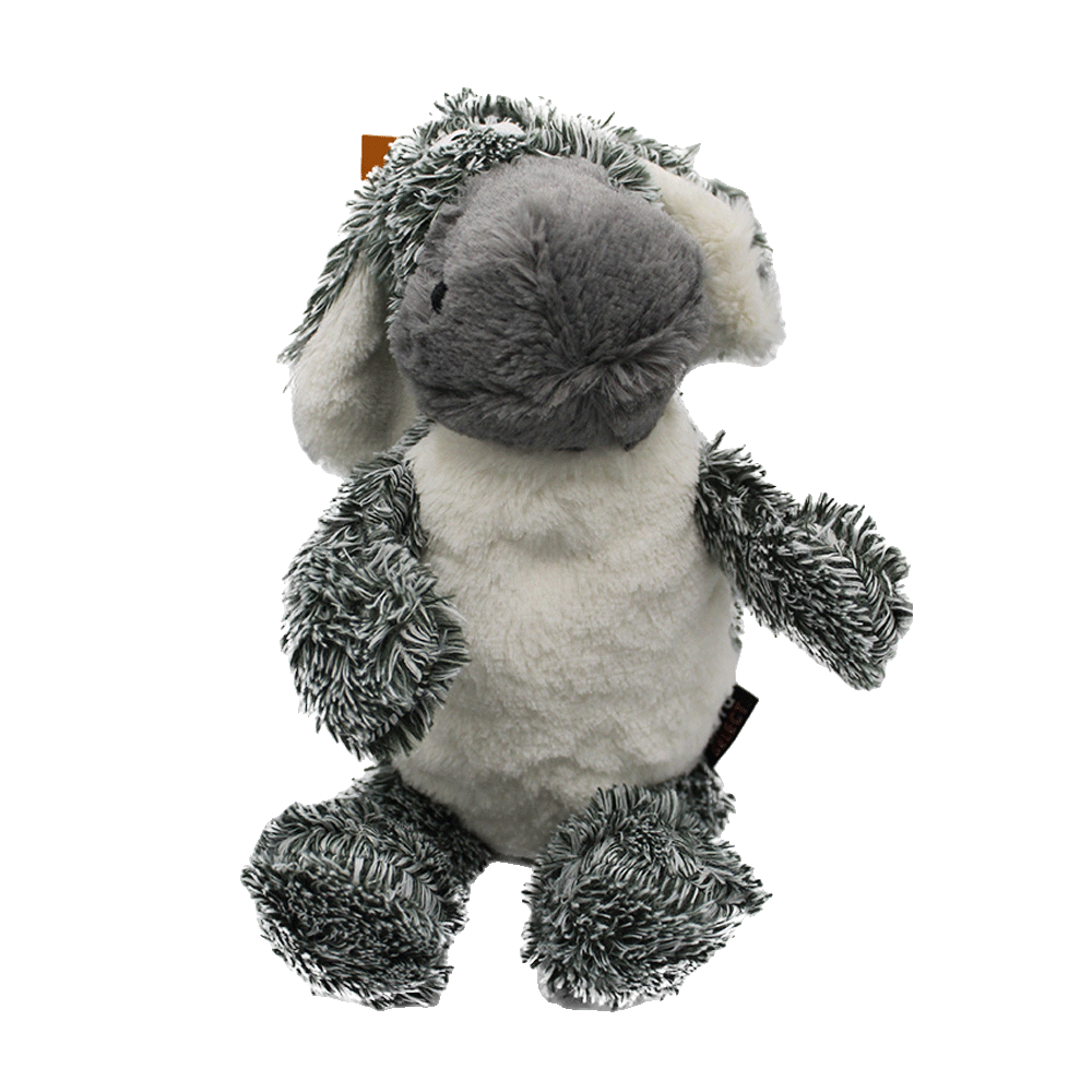 Derrick the Donkey Plush Dog Toy - 4 Pack