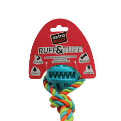 Ruff and Tuff Floating Ball on Rope Dog Toy