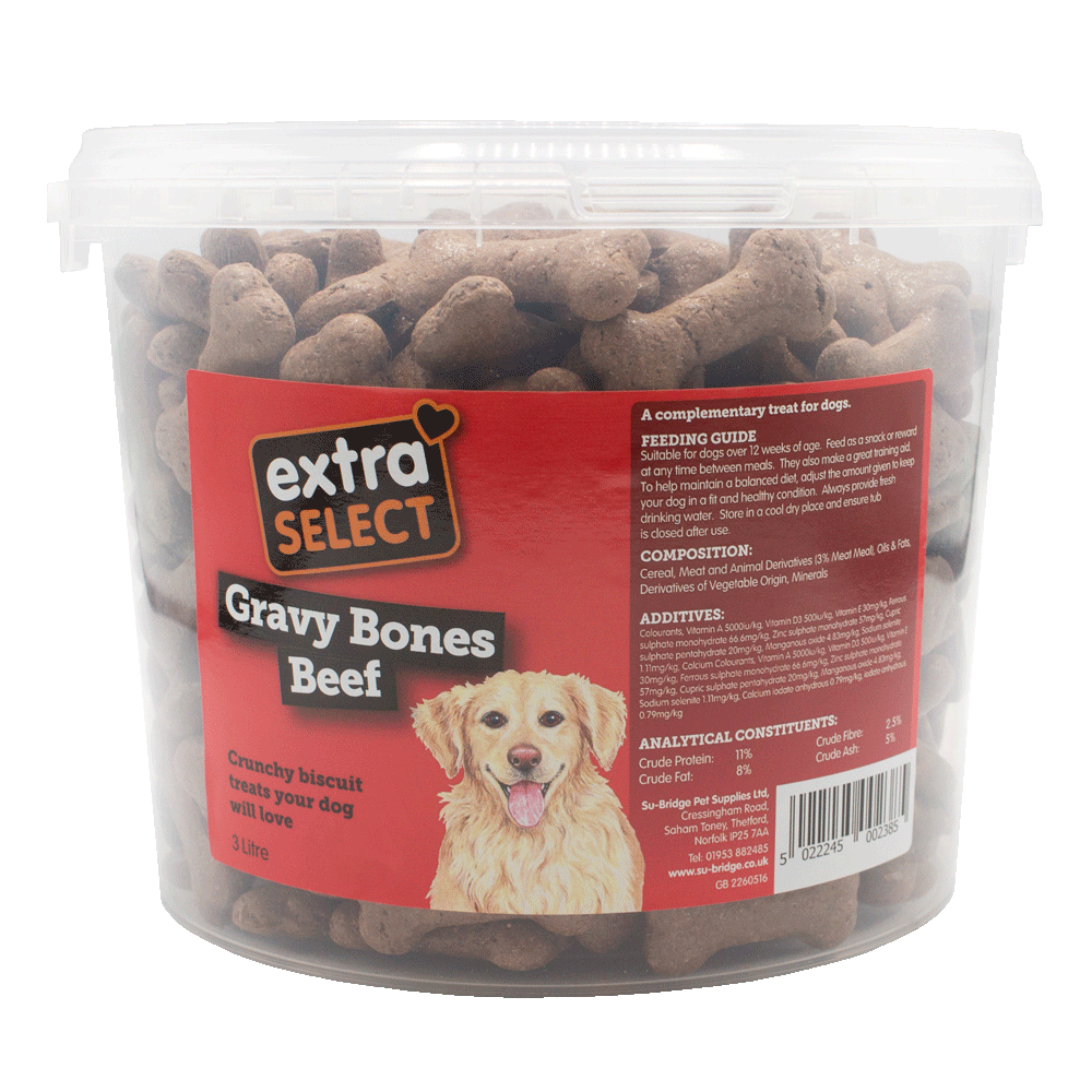 Gravy Bones Beef Bucket - 3ltr