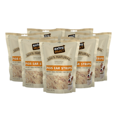 Natural Pig's Ear Strips