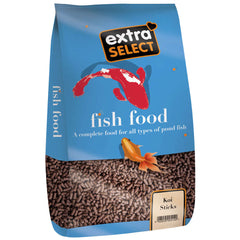 10kg bag of Extra Select Koi Sticks