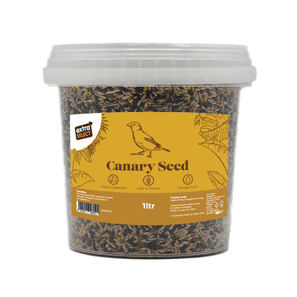 Mixed Canary Seed Bucket