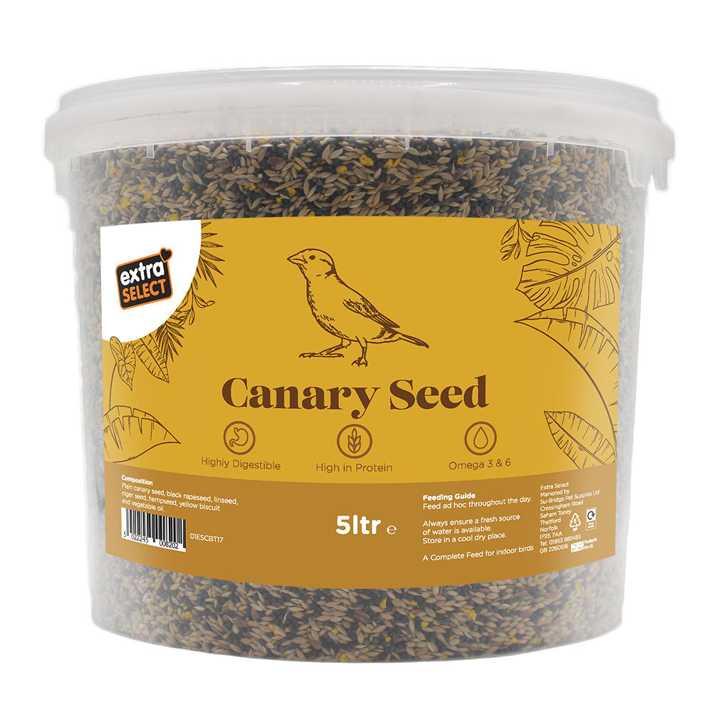 Mixed Canary Seed Bucket