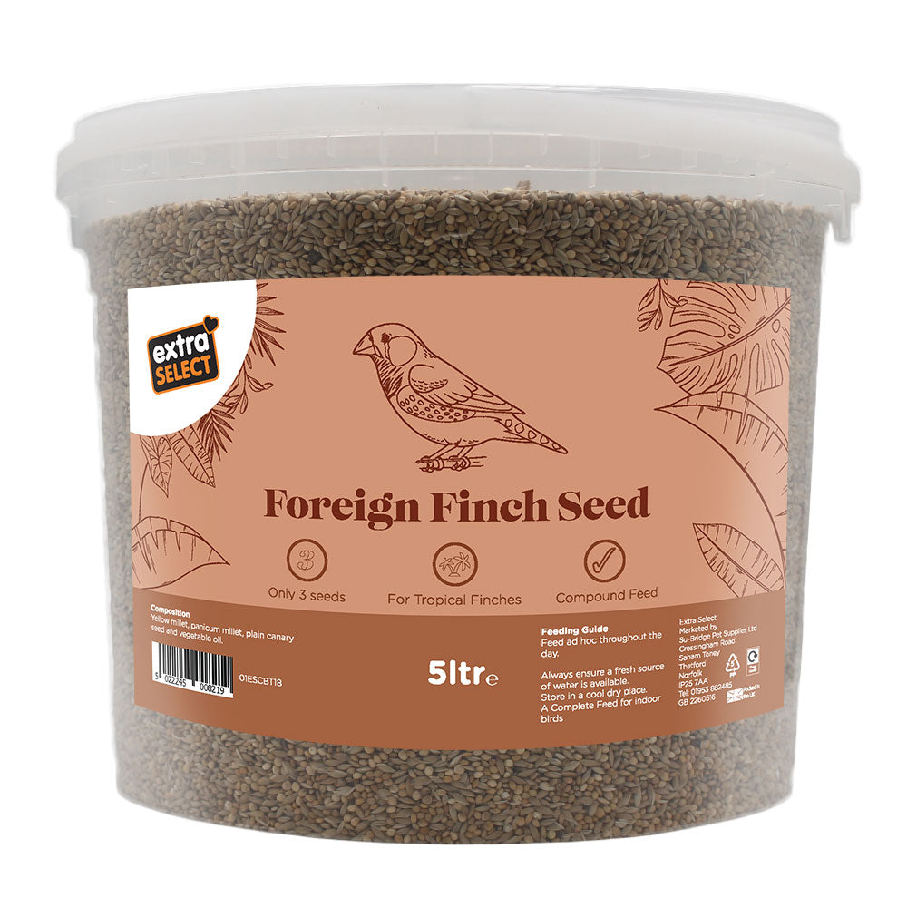 Foreign Finch Seed Bucket