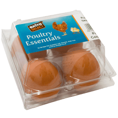 Brown Rubber Poultry Eggs