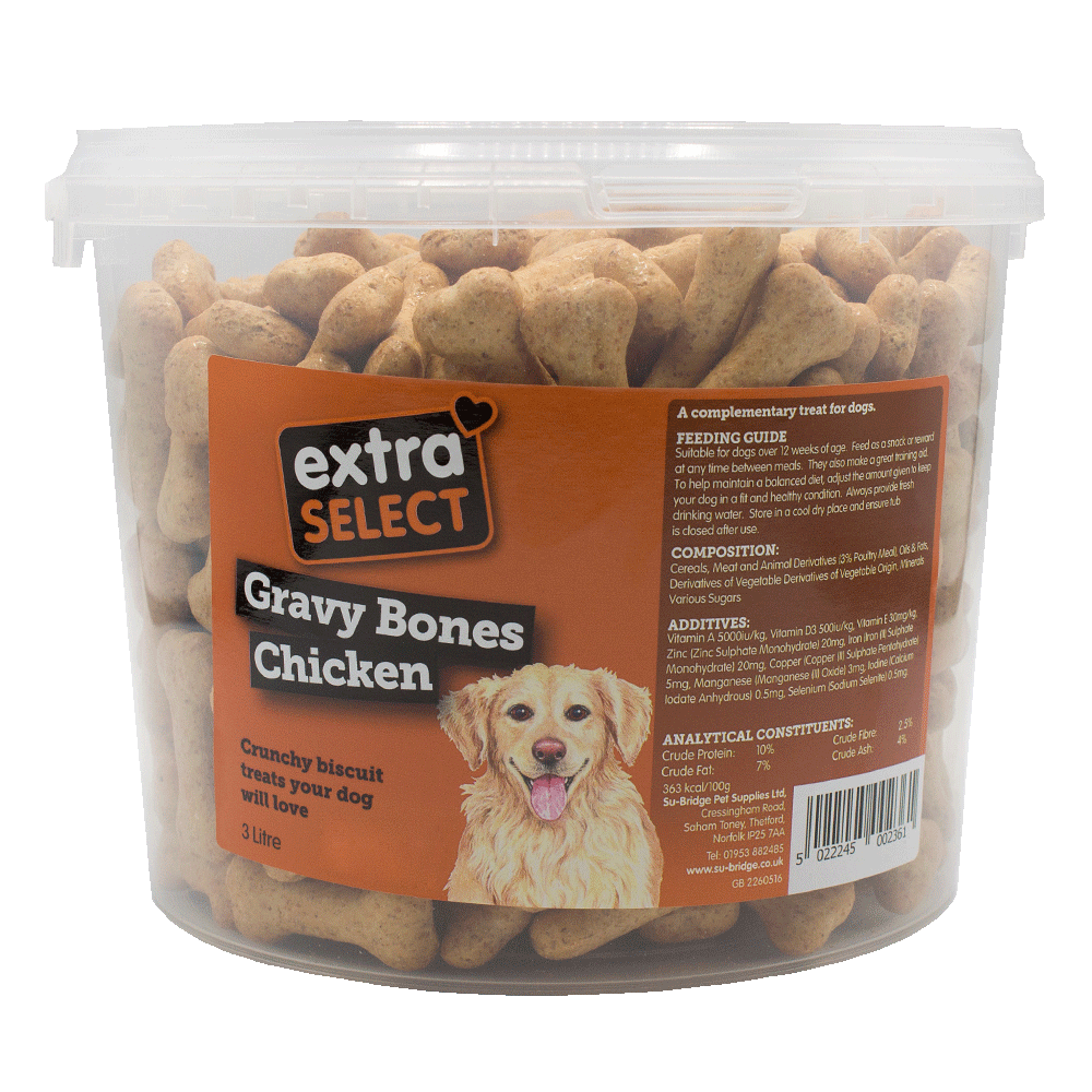 Gravy Bones Chicken Bucket - 3ltr