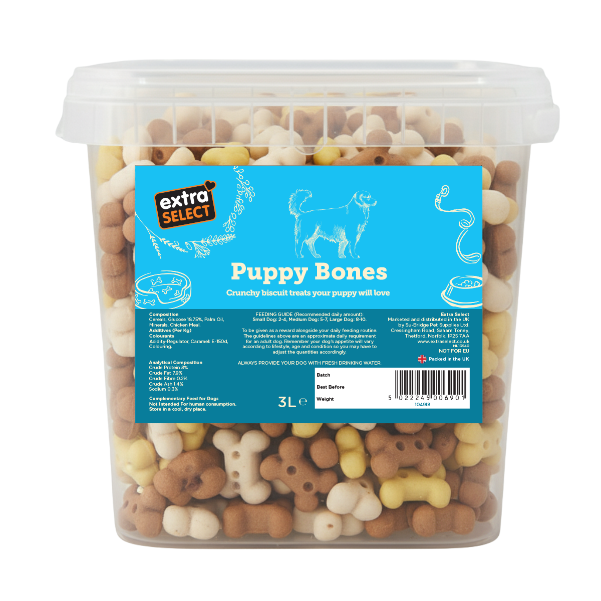 Puppy Treats Bones