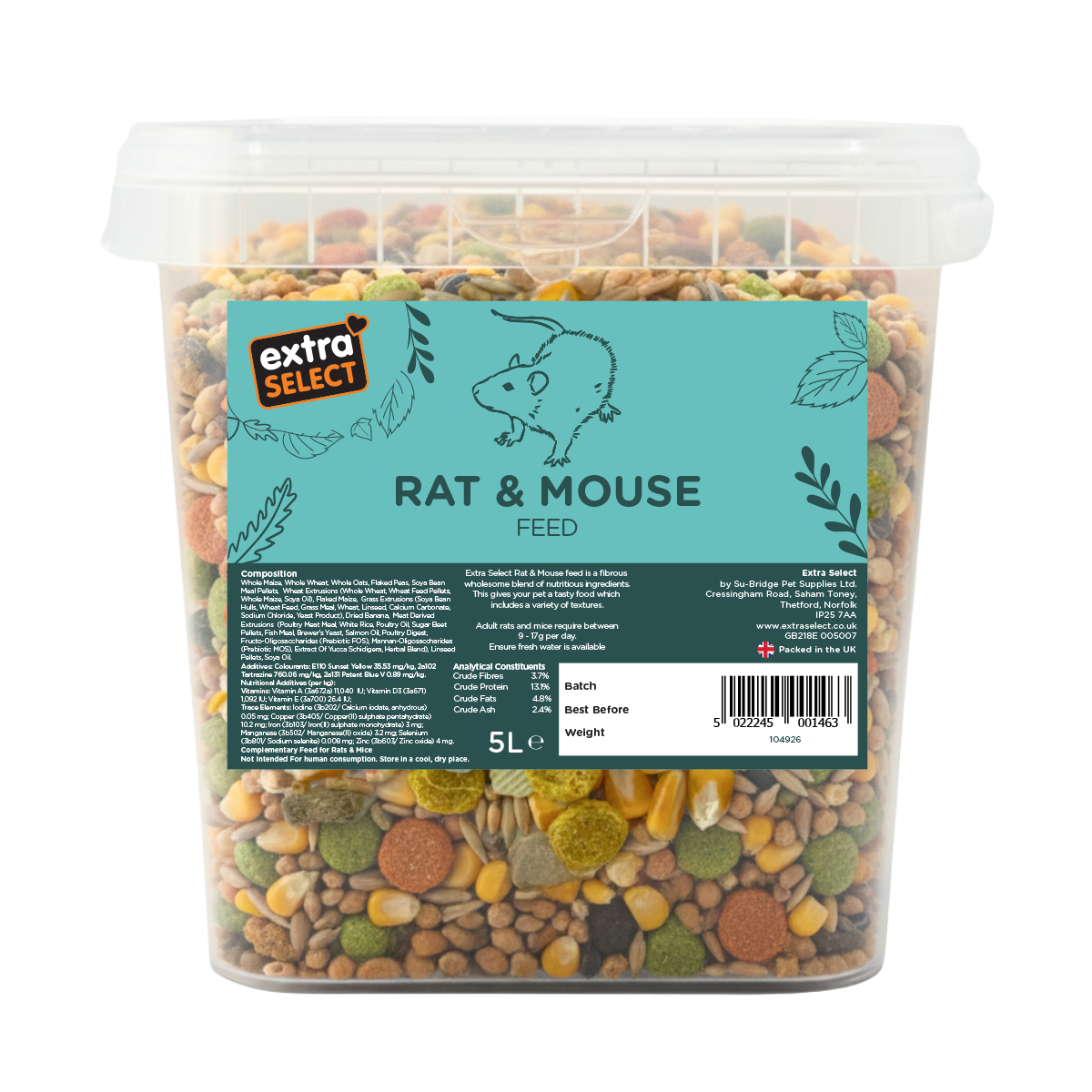 Rat & Mouse Feed