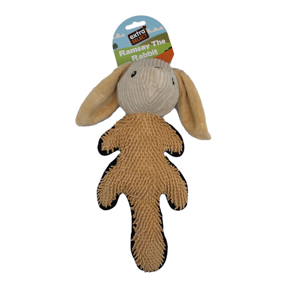 Ramsay The Rabbit Plush Dog Toy