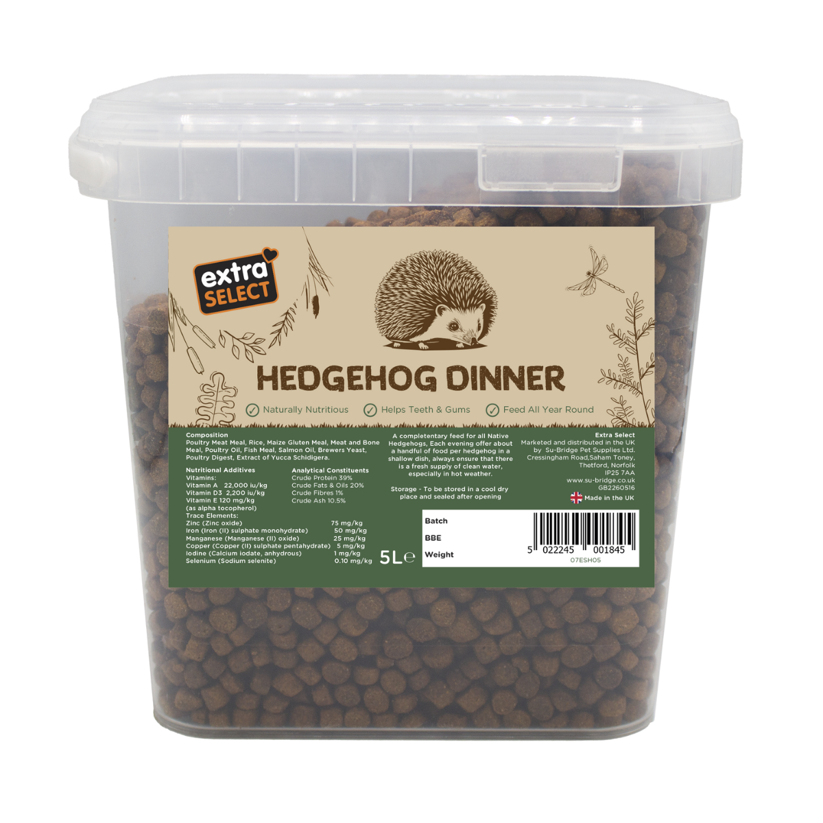 Premium Dry Hedgehog Dinner