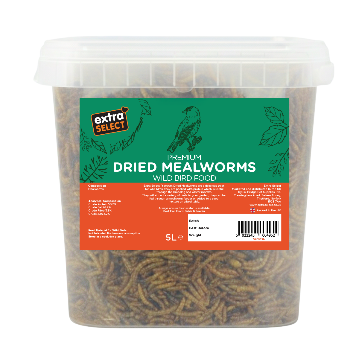 Dried Mealworms