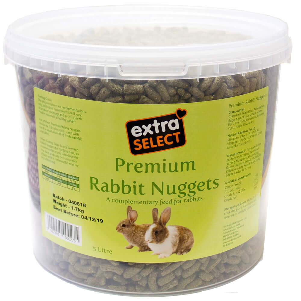 Premium Extruded Rabbit Nuggets